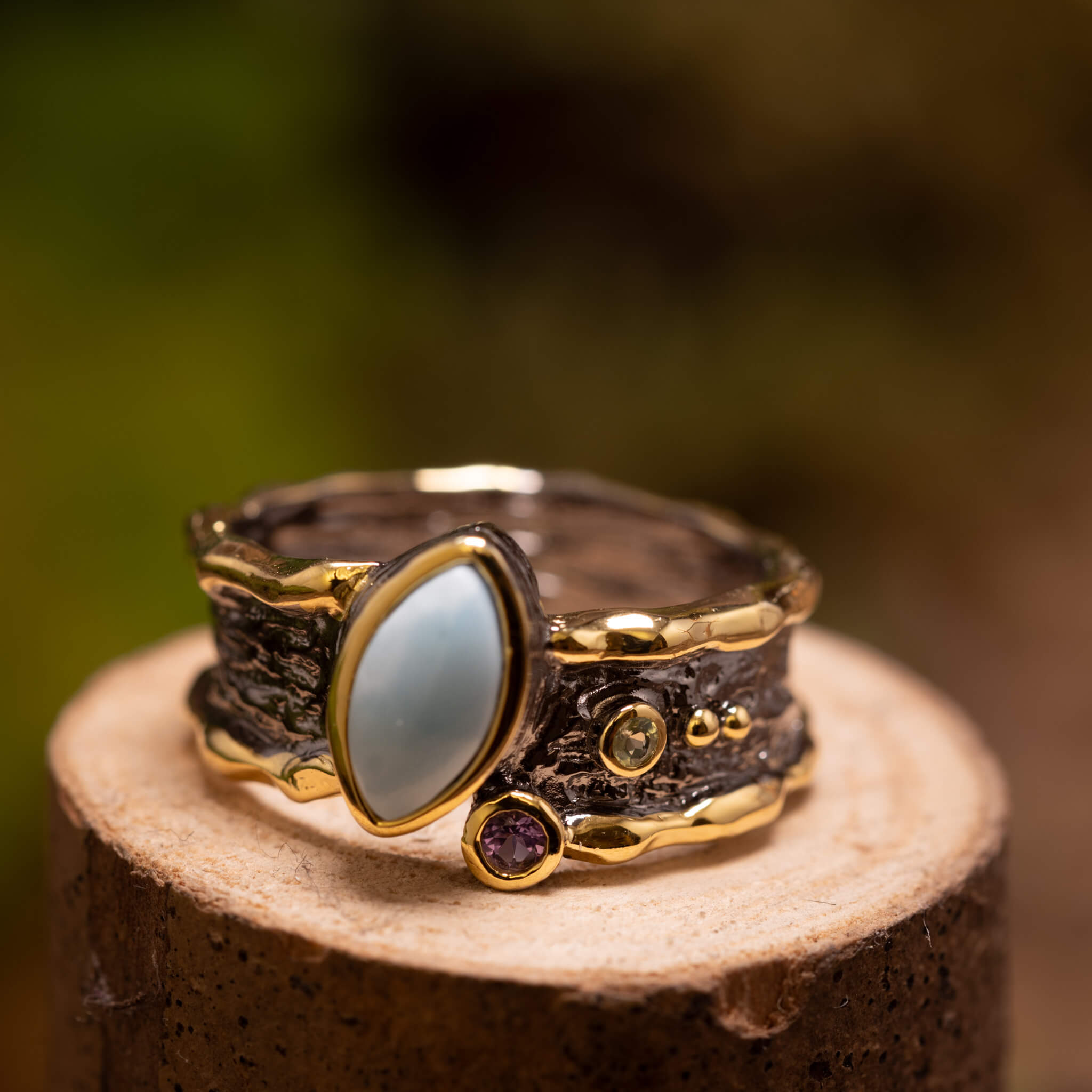 Sølvring Cryal 925s Sølv