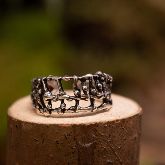 Sølvring Draegen 925s Sølv