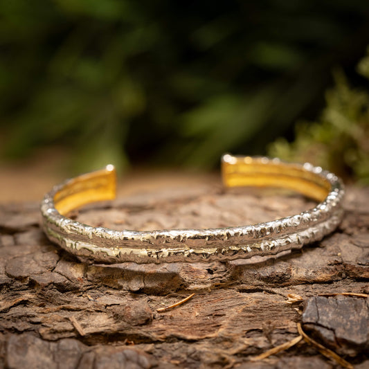 Armbånd Bangle Skovrand 925s Sølv