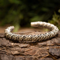 Indlæs billede i Gallery viewer, Armbånd Bangle Virelyn 925s Sølv