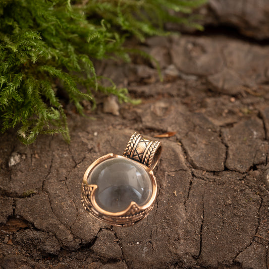 Vedhæng Gotlandsk krystal Lille Bronze