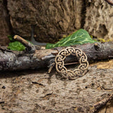 Broche Keltisk knude Nål Bronze