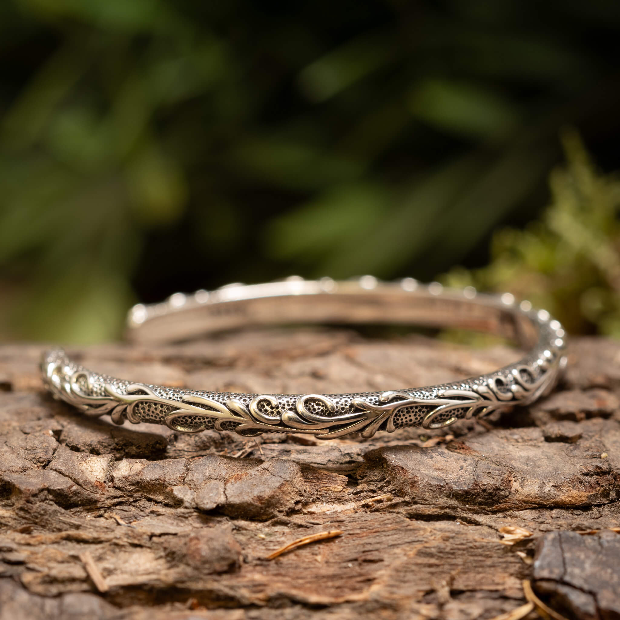 Armbånd Bangle Liraen 925s Sølv