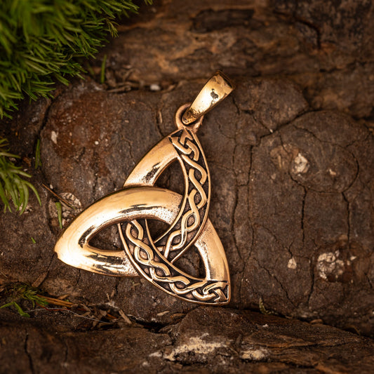 Ravn Ornament Vedhæng Bronze – billede 1