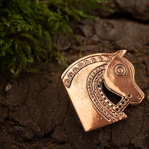 Broche Hest fra Sösdala Bronze