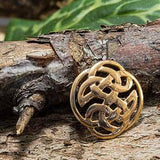 Broche Keltisk knude Bronze