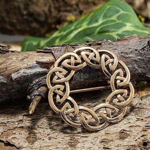 Broche Keltisk knude Nål Bronze