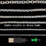 Halskæde Ankerkæde 925s Sølv 4,5mm