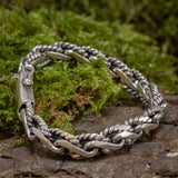 Armbånd ByKila BB Flet 5,5mm 925s Sølv