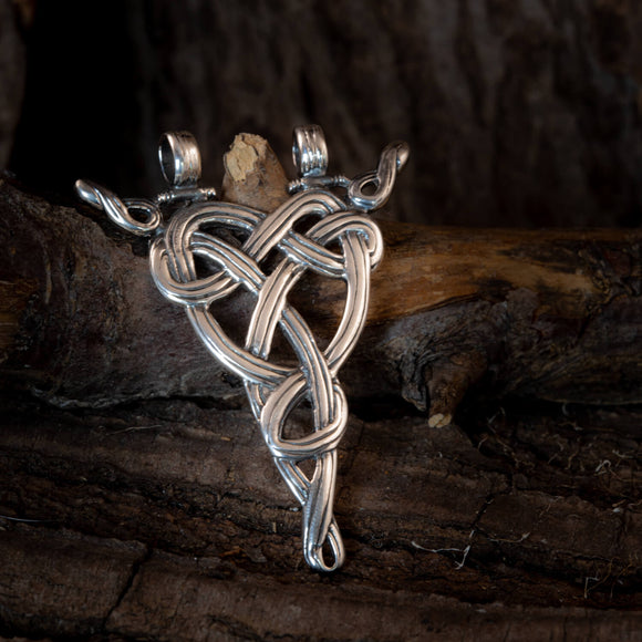 Keltisk knude Devine Vedhæng 925s Sterling Sølv