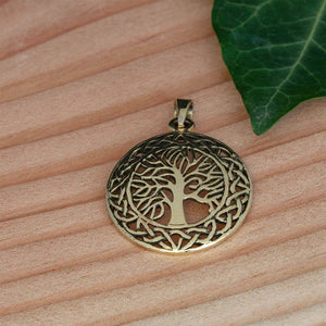 Yggdrasil Livets Træ Vedhæng Qath Bronze